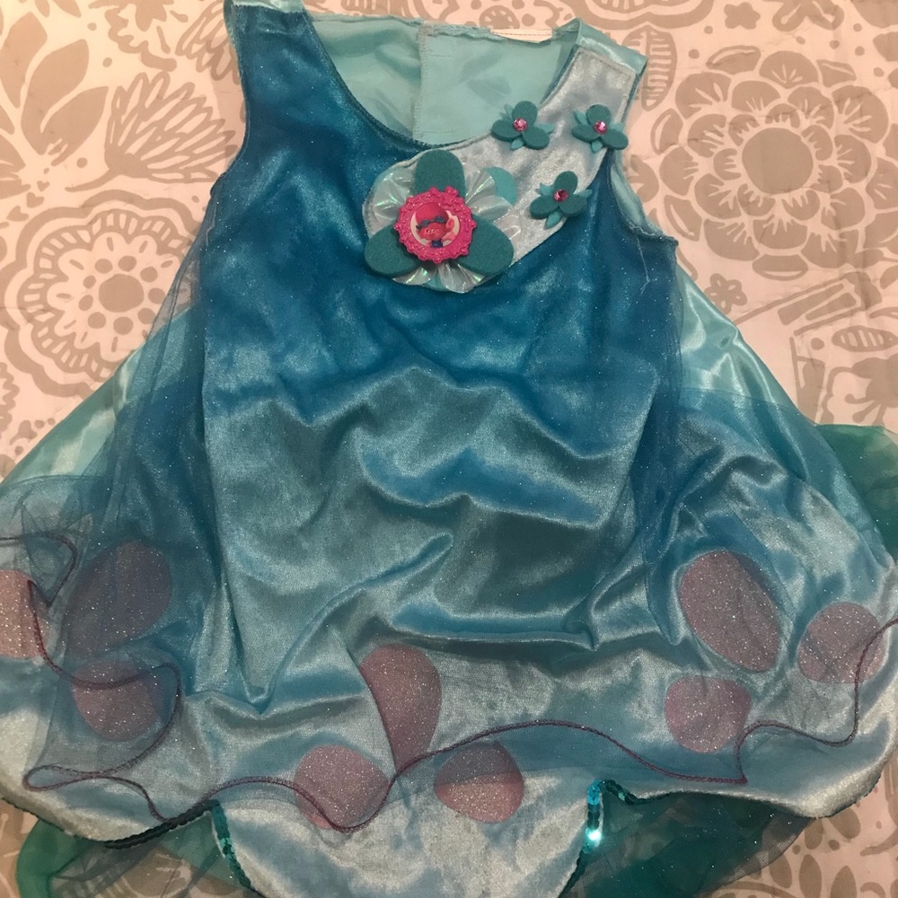 Trolls dress princess poppy
